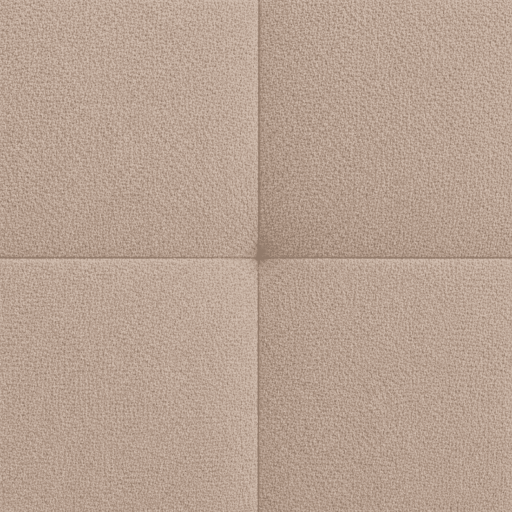 Détail du tissu chiné beige amande Coko