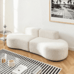 lounge double blanc