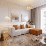 eden complet blanc orange