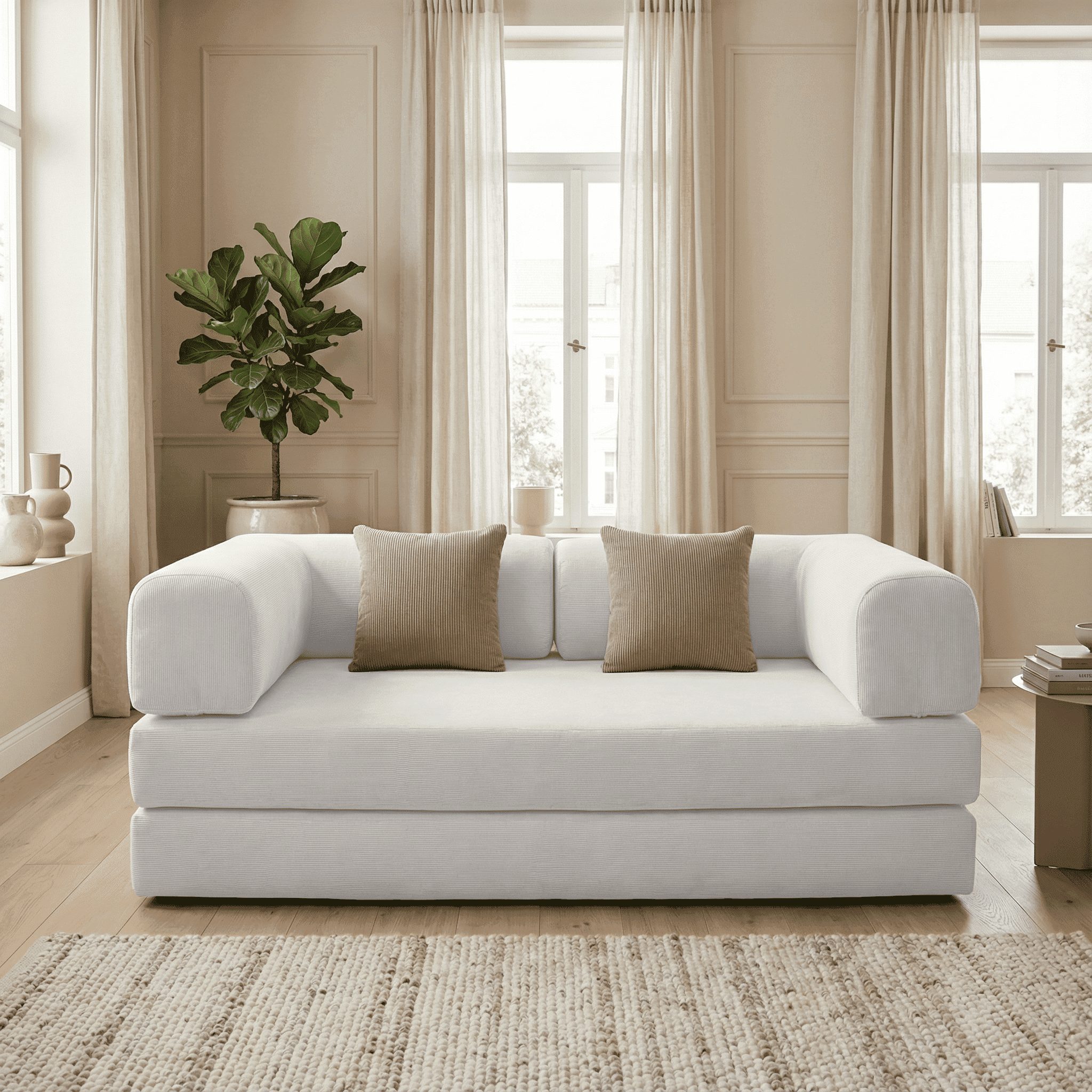 canape-dangle-blanc-confortable-coussins-beige